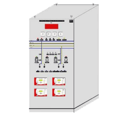 capacitor bank protection control-and relay panel