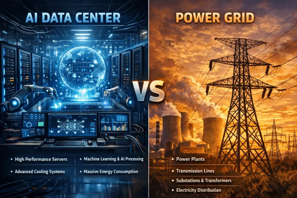 AI Data Center Vs Power Grid