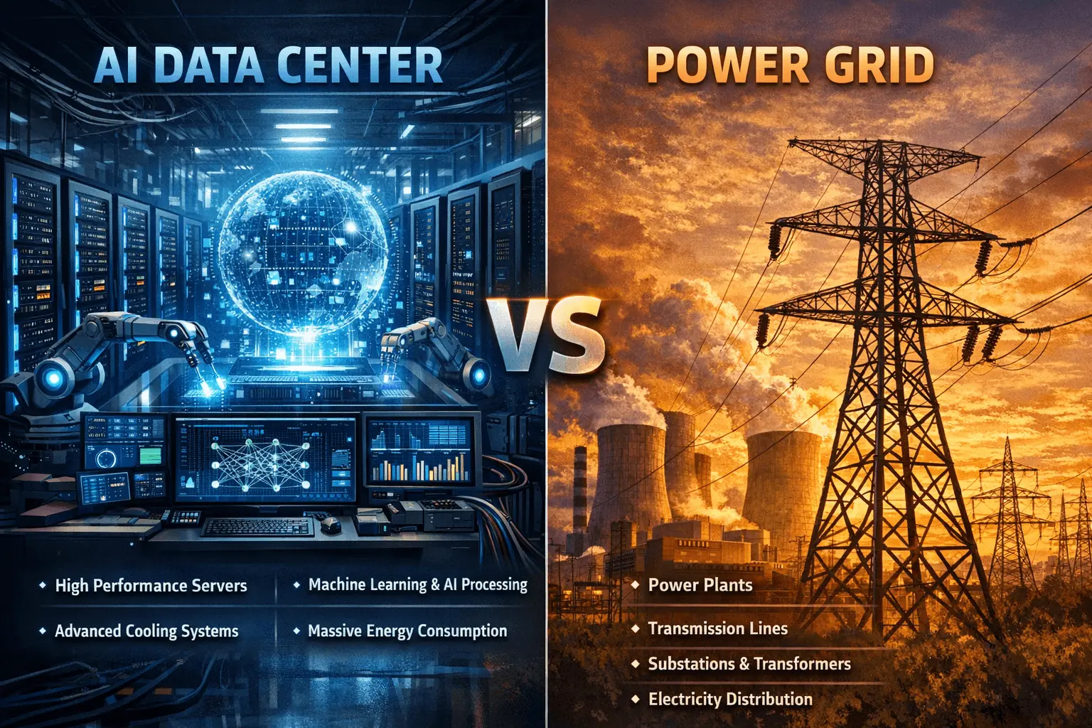 AI vs Power Grid: The Hidden Challenge of Data Centers