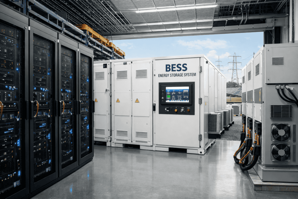 bess integration in data center
