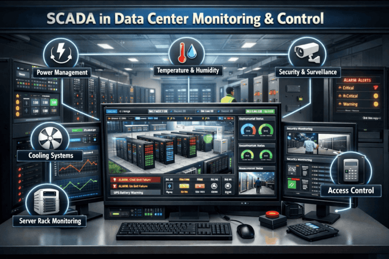 scada in data center monitoring and control