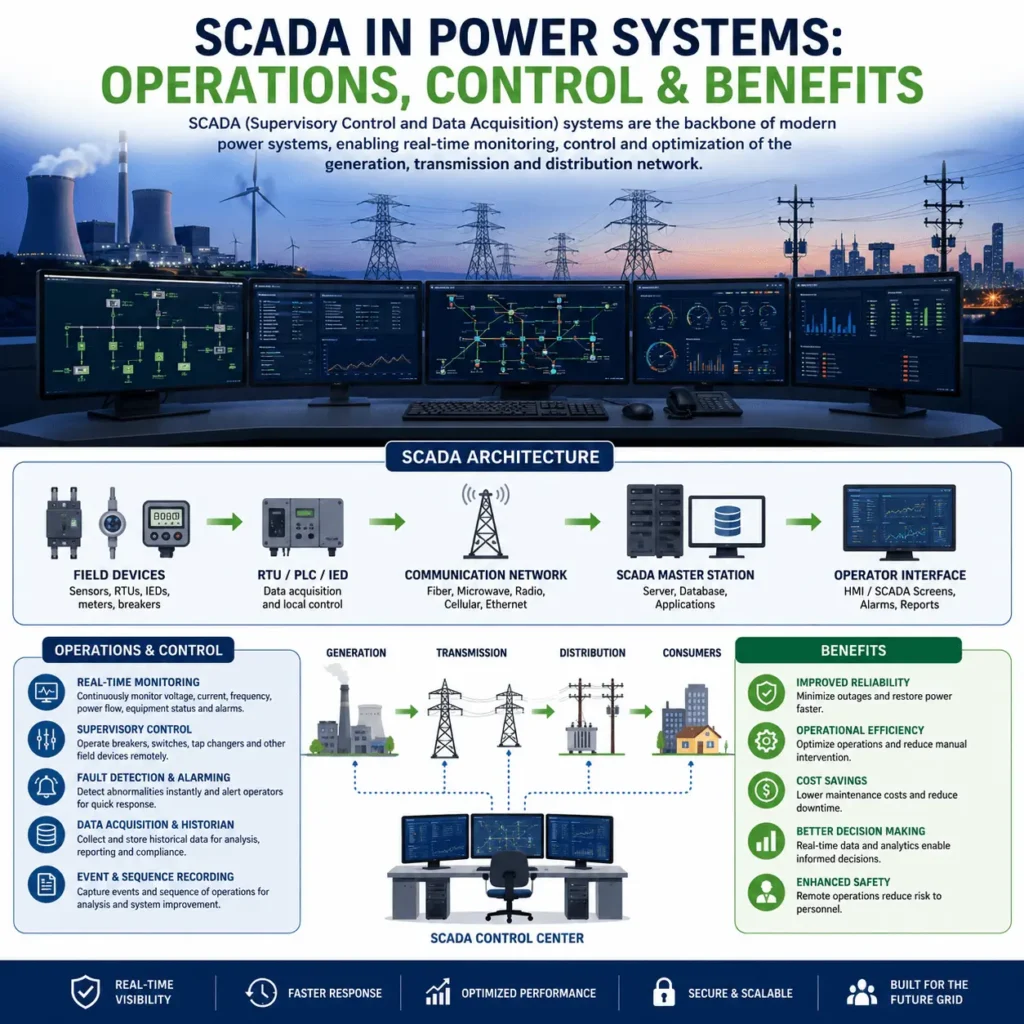 scada in power system operations and control