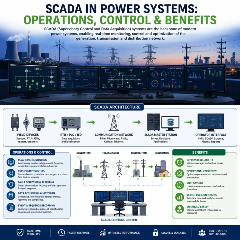 scada in power system operations and control
